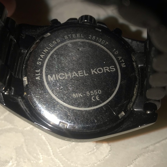 Michael Kors Black Watch - Picture 7 of 8